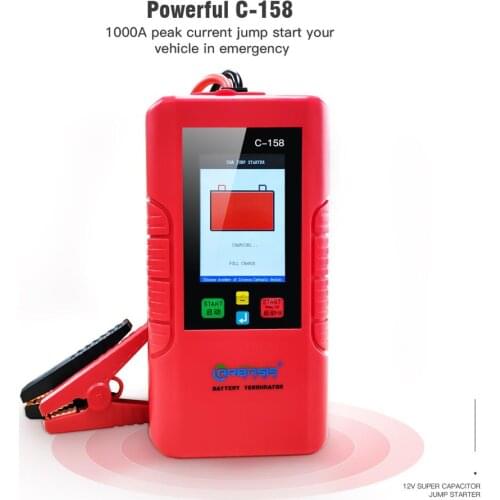 Orginal JDiag 12V SUPER CAPACITOR JUMP STARTER Without Battery No Limited Times Use New Generation Jump Starter