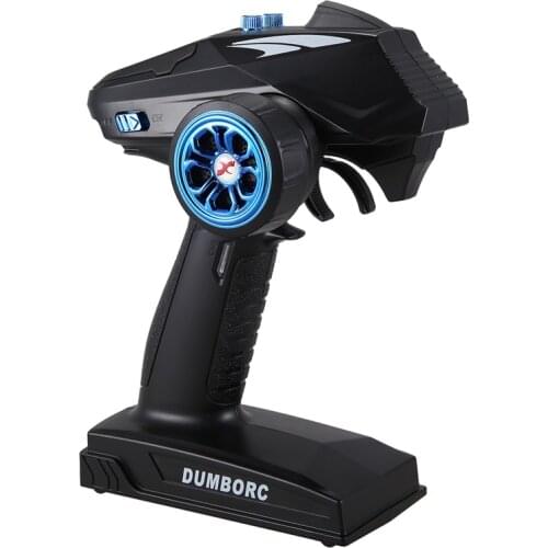 DumboRC X6 2.4G 6CH Transmitter with X6FG Receiver for Q65 MN-90 SCX10 D90 RC Car Boat Rc Car Boat Parts