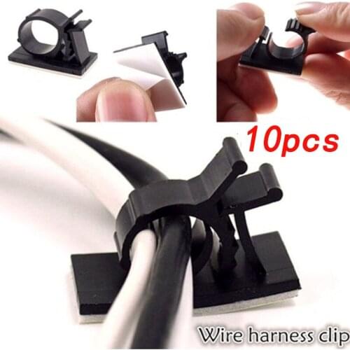 Adjustable wiring fixed seat wiring clasp paste type wiring clamp