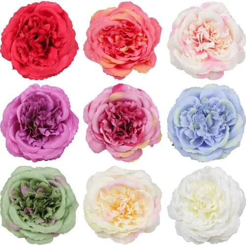 Retro Handmade Ribbon Fabric Big Flower Brooches for Women Ladies Shawl Scarf Buckle Lapel Pins Corsage Clothing Accessories