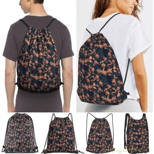 Shia Told Me To Do It! Women Drawstring Sackpack Gym Bags Men Outdoor Travel Backpacks For Training Fitness Swimming Bag