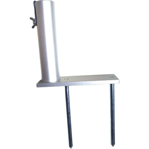 Heavy Duty Portable Upgraded Fishing Patio Umbrella Clamp Ground Stakes Bench for Lawns Aluminum Alloy Umbrella Accessories