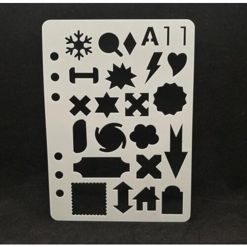 Snow Layering Stencil Drawing Color Spraying Stencil for Diy scrapbook/photo album coloring,painting stencil,home decor