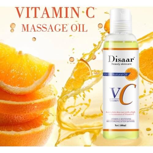 Vitamin C Body Anti Wrinkle Serum Remove Nourishing and Moisturizing Essence Brighten The Skin Body Massage Oil Whitening 100ml