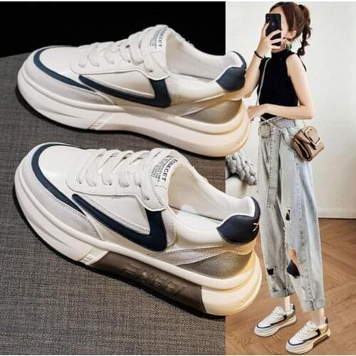 2021Women Small White Shoes Casual Fashion Outdoor Comfortable Sneakers Students Lightweight training Walking Shoes