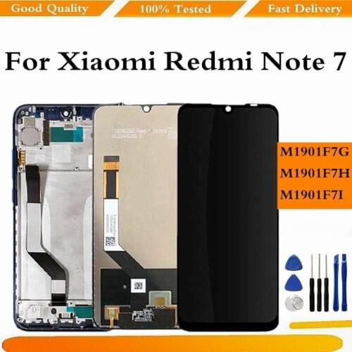 6.3" Original Only For Xiaomi Redmi Note 7 LCD Display Touch Screen Digitizer Assembly Replacement For Redmi Note 7 Display