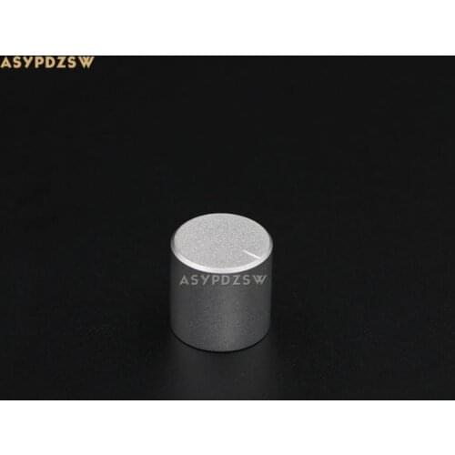1 PCS 15*15 Full aluminum amplifier solid knob Volume potentiometer knob Matte silver
