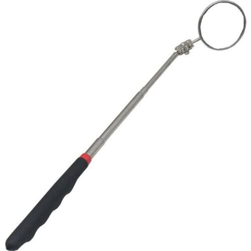 1 Pcs Round Mirror Extension Car 360 Angle Telescopic Car Inspection Inspection Lens Manual Tool Auto Parts