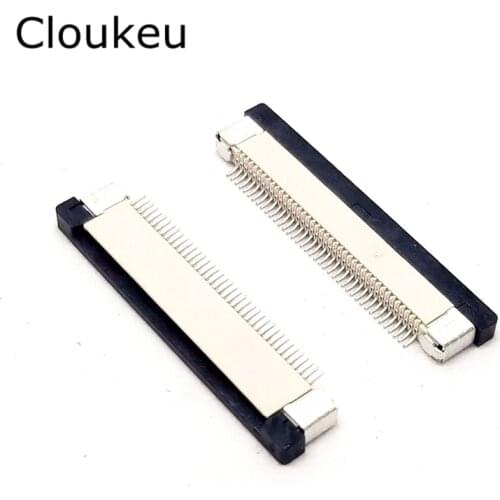 10Pcs FPC FFC Connector cable socket 0.5MM 40Pin Drawer type Bottom Contact