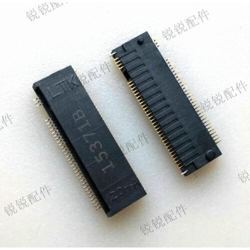 5pcs) Ngff socket A-key h2.0 67p 0.5 spacing SSD solid state drive m.2 slot