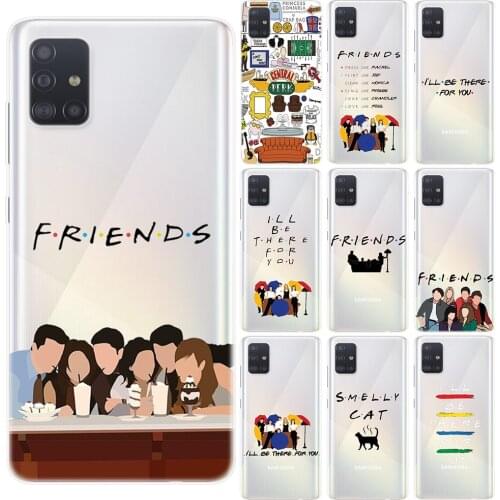 Central Perk Coffee Friends TV Silicone Case Cover For Samsung A10 A20 A30 A40 A50 A60 A70 A01 A51 A71 A6 A8 Plus A7 2018 A3 A5