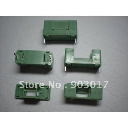 Fuse Holder PTF-7 DIP 6.3A 250V for 5x20 Green 200 pcs per lot