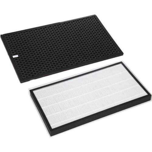 Air Purifier Hepa Filter Carbon Filter for Sharp Air Purifier KC-D40E-W KC-D50 KC-E50 KC-F50 KC-D40E Air Humidifier Parts Filter