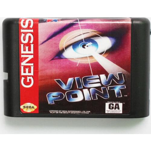 View Point Game Cartridge Newest 16 bit Game Card For Sega Mega Drive / Genesis System