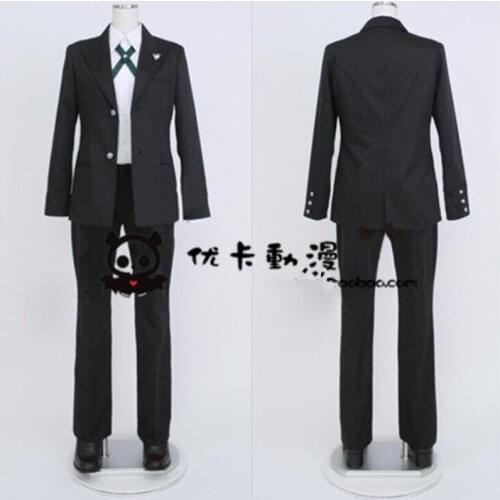 Danganronpa Anime Cosplay Togami Byakuya Costume Cos Man Uniform Cosplay Costume Coat+Shirt+Pants