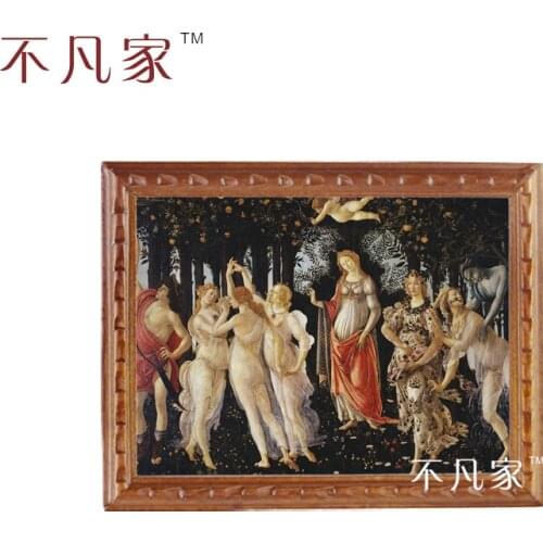 Wholesale dollhouse 1:12 scale miniatue Classical religion oil Home Decorations Painting Frame B-4
