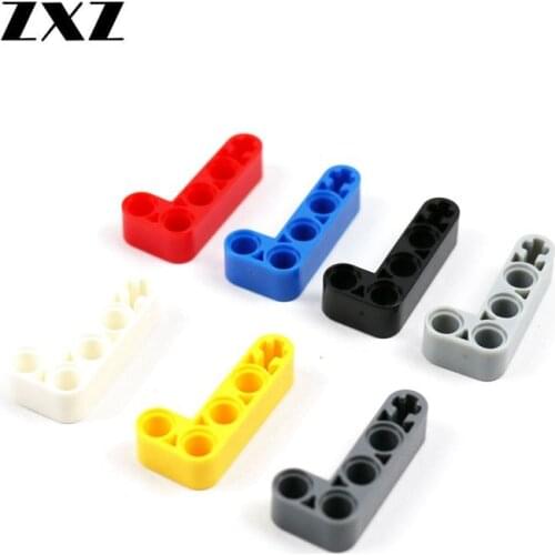Hot Sales Beam 2 x 4 L-Shape Thick Technical Parts 32140 MOC Bricks DIY Plastic Educational Building Blocks Brick Set