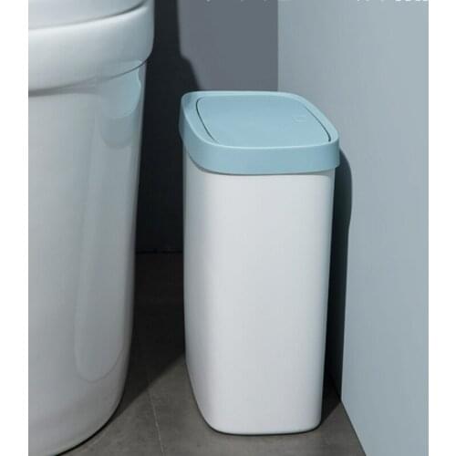 Cute Creative Trash Can Bathroom Recycling Garbage Bin Kawaii Kitchen Trash Can Bedroom Storage Poubelle Cleaning Supplies BC