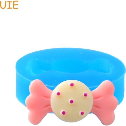 KYL022U Sweet Candy Flexible Silicone Push Mold Kawaii Miniat Sweets Clay Push Mold Decoden (Clay Resin Gum Paste)