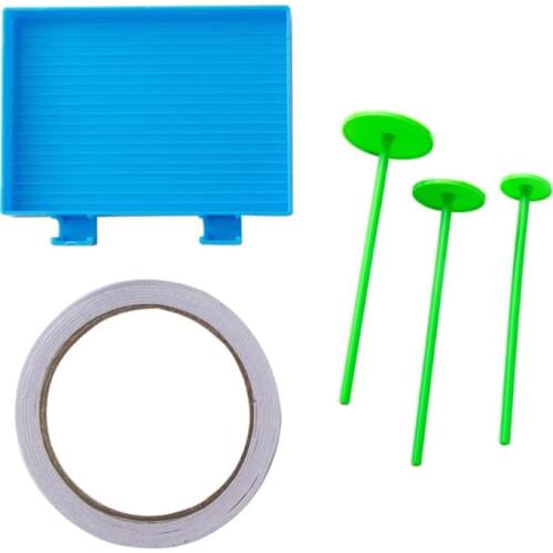 5 pcs Diamond Painting Drill Wheel Tools Kits Drill Pen Pick Up Charm Tray Holder 5D DIY Diamond Painting Tools Kit Accessories