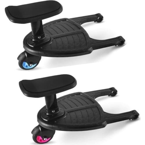 Null Stroller Auxiliary Pedal Second Child Artifact Trailer Twins Baby Cart Two Children Standing Plate Sitting Seat Stroller