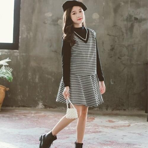 Teen Girls Clothes Kids 3 Pcs Sets Autumn 2020 T Shirt + Vest + Shorts Clothes Girl Clothing Set Fall Outfits Suit Children