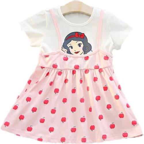 Girls Dresses Princess Snow White Dress Clothes Birthday Party Cosplay Costume Fancy Children Stage Fantasy Christmas Clothes