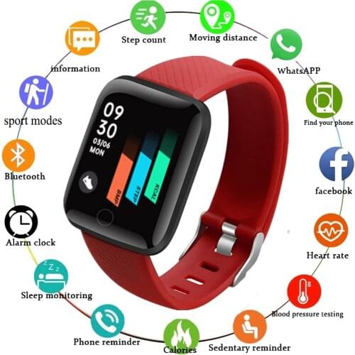 Smart Watch For Women Digital Sports Watches Led Electronic Smartwatch Bluetooth Fitness Bracelet Smart Watch Mens Watches