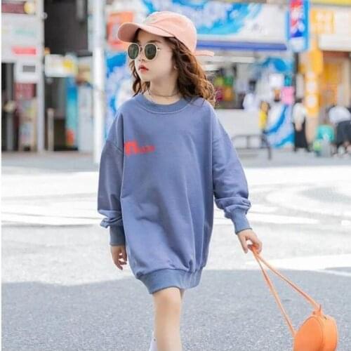 Girls' Hoodies Sweatshirts Kids Underwear 2021 Vintage Plus Velvet Thicken Winter Autumn Jacket Cotton Outdoor Childrens Clothi