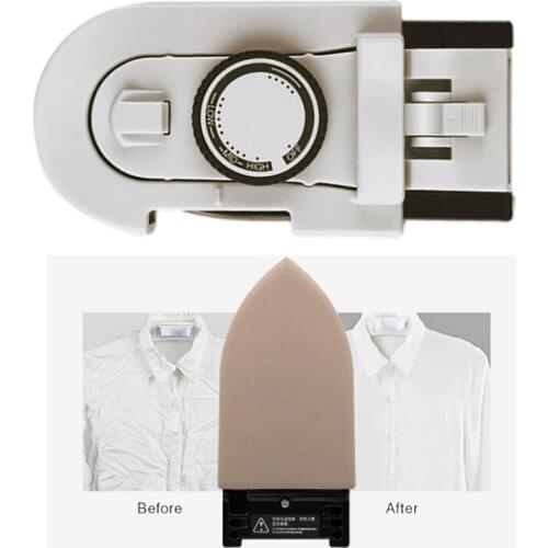 Portable Mini Trevel Electric Iron for Clothes 110V-240V Adjustable Foldable Dry Wet Ironing Machine Handheld Flatiron