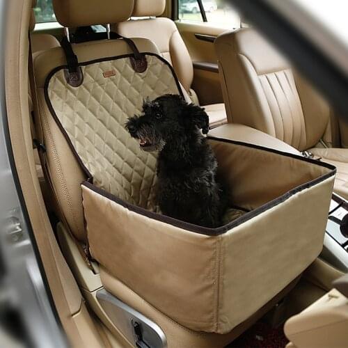 Waterproof dog bag Small pet car seat carrier dog carry storage bag pet booster seat cover for travel carrier bucket basket