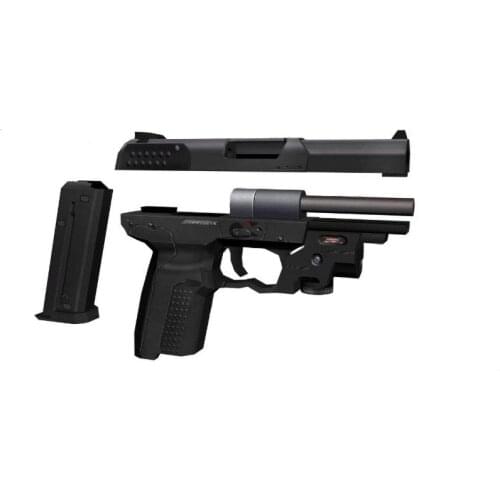 1:1 Gun Paper Model FN57 DIY 3D Paper Card Model Building Sets Construction Toys Educational Toys Military Model