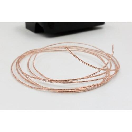 18 core special soft 7N single crystal copper occ single-strand preparation fever hifi diy headphones upgrade wire