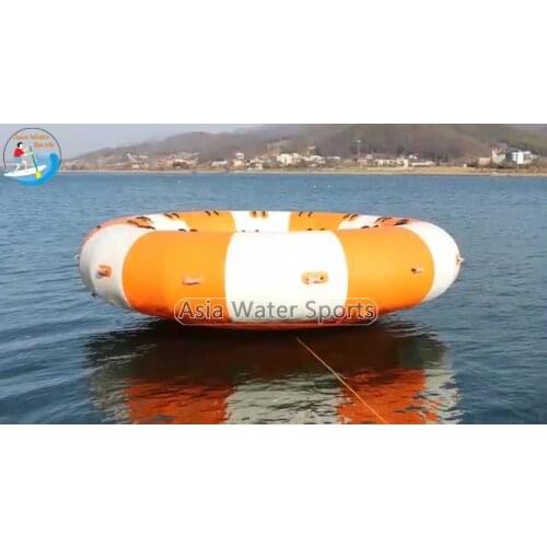 9 Riders Inflatable Banana Slider Towable Inflatable Disco Boat Flying Sofa Water Bike Pedal Boat