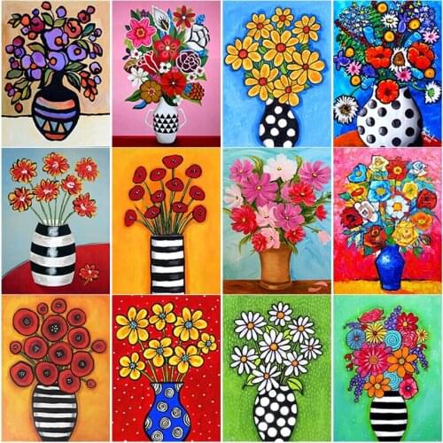 5D DIY Diamond Painting Scenery Cross Stitch Flower Diamond Embroidery Full Square Round Drill Crafts Home Decor Manual Art Gift
