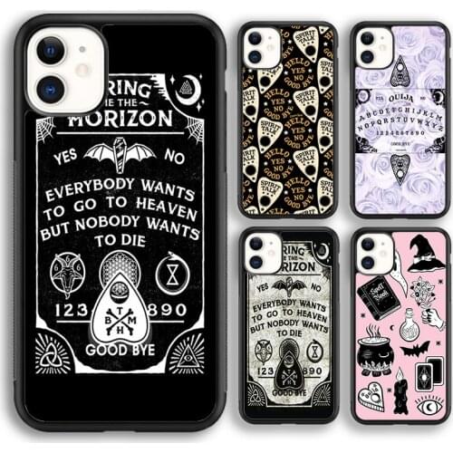Krajews Girly Pastel Witch Goth Ouija Phone Case Cover For iPhone 5s SE 6s 7 8 plus X XS XR 11 12 pro max Samsung S7 S8 S9 S10