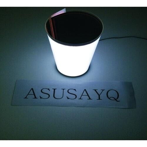 A1 A2 A3 A4 A5 electroluminescent sheet film photot sheet panel super paper thin el lamp with dimmer DC12V inverter fade in out