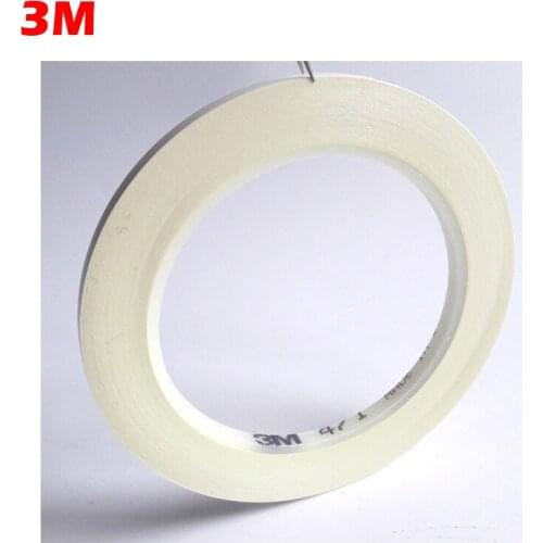 3M 471 White Affixed PVC Floor Chain Line Trace Identifier Warning 5S Positioned Safety Marking Hazard Tape 5mm~50mm width