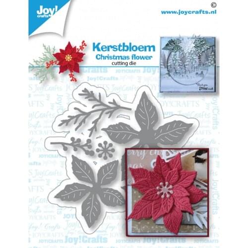 CH 2020 Stansmal-Kerstbloem Metal Cutting Dies Stencils for DIY Scrapbooking/photo Album stamps Decorative Embossing DIY Pape