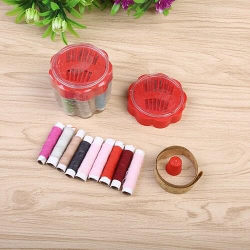 Multi-function Spool line Multicolor sewing thread stitch tool kit fabric button craft sewing kit Convenient Sewing Supplies