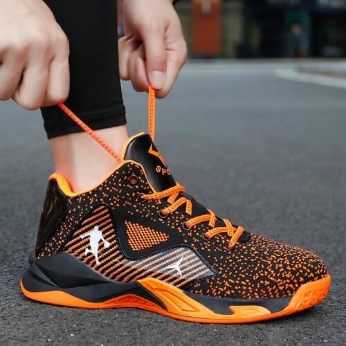 Basket Homme Femme 2021 Men Women Basketball Shoes Tenis Basquete Basketball Sneakers Mesh Breathable Non-slip Retro Shoes 45