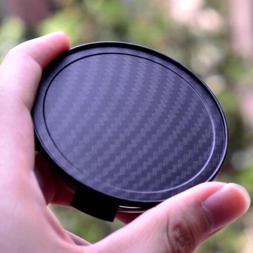 Set of 4 Carbon Fiber Black Wheel Center Cap 75mm Fit for 2204000125 63817 63818 Hub Cover Accessories