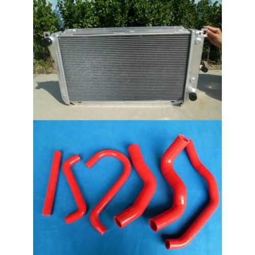 3 Row Aluminum Radiator + Silicone Hose For FORD EF EF2 EL NF NL DF DL FALCON Fairline Brand New High performance