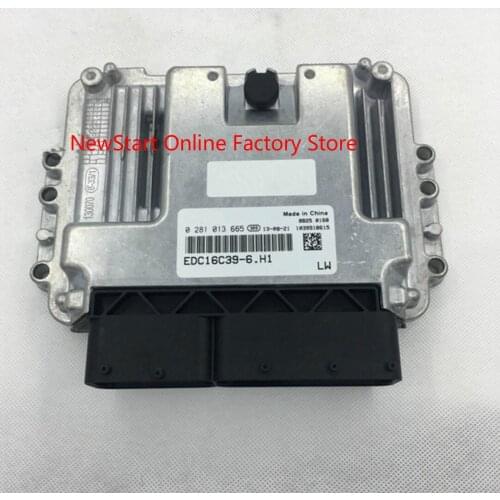 NEW Original Engine Computer Board ECU Electronic Control Unit 0281013665 EDC16C39 Fit for JMC