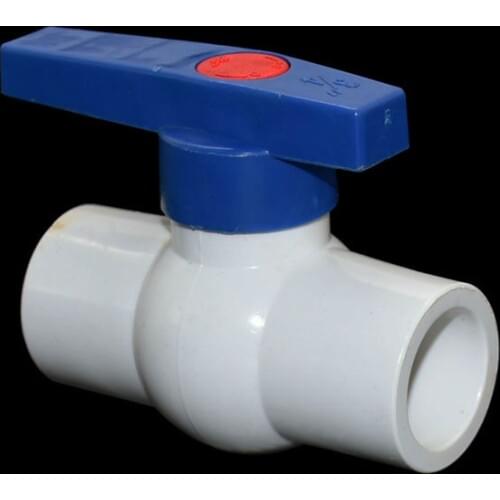 25mm ID PVC Ball Valve Coupler Adapter Water Connector For Garden Irrigation System Poultry farming supplies 10pcs