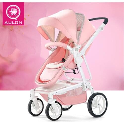 Baby Stroller Light Folding Umbrella Car Can Cit Can Lie Ultra-light Portable On The Airplane