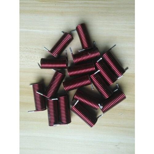 1.72UH Hollow Inductor Single Layer Horizontal QZ1.8 Copper Wire 12 Inner 19.7 Turns Customized Inductor for Power Amplifier