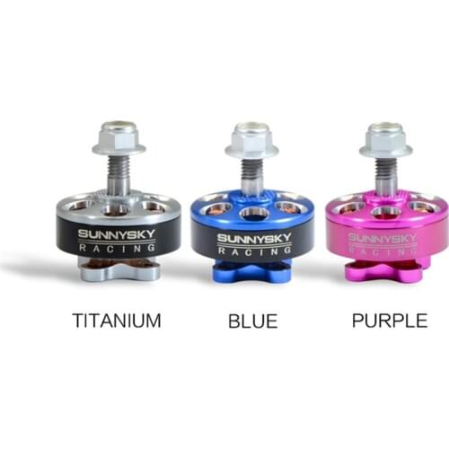 1pairs Sunnysky R2204 R2205 R2207 1800KV 2300KV 2580KV Brushless Motor CW CCW For FPV Racing Quadcopter Drone Multicopter