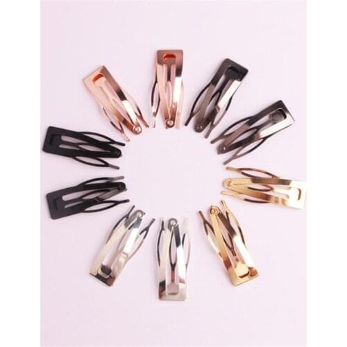 10pcs 58x20mm BB Clip Hair Jewelry Charm Women Hairclip Hairpins Hair Clips Barrettes Comb Retro Hairwear