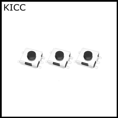 1000Pcs Push Button Switch Black 6*6*2.7mm SMD5 Touch micro switch 6x6x2.7H
